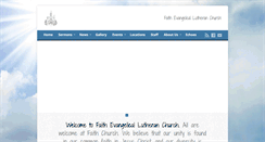 Desktop Screenshot of faithlutheranbrantford.com